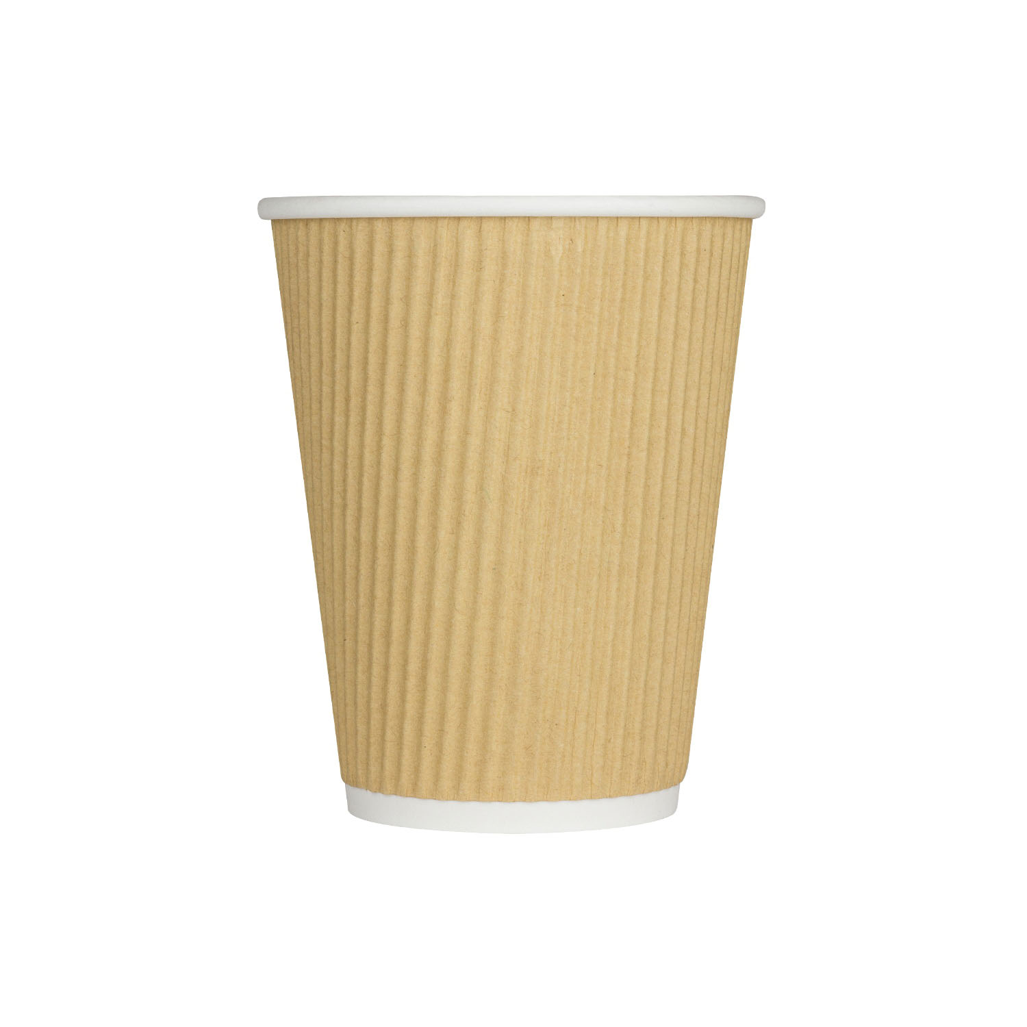 C-KRC512 12oz KRAFT RIPPLE HOT CUP 500/CS