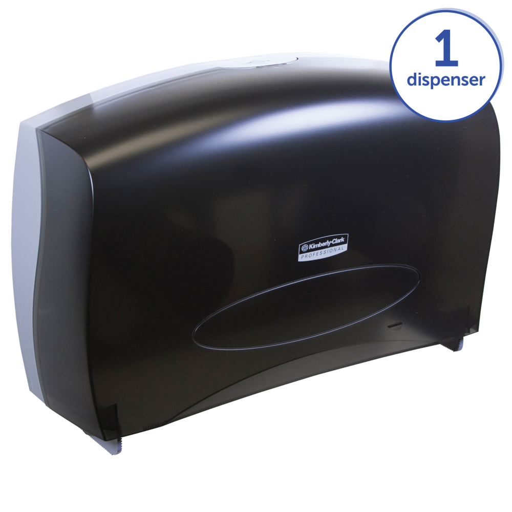 09551 Jumbo Roll Toilet Paper Dispenser Black 1/CS