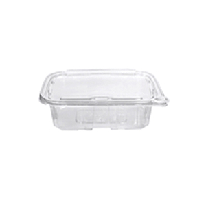 RPTTE24 24oz Clear HINGE CONTWITH LID TAMPER EVIDENT  200/CS