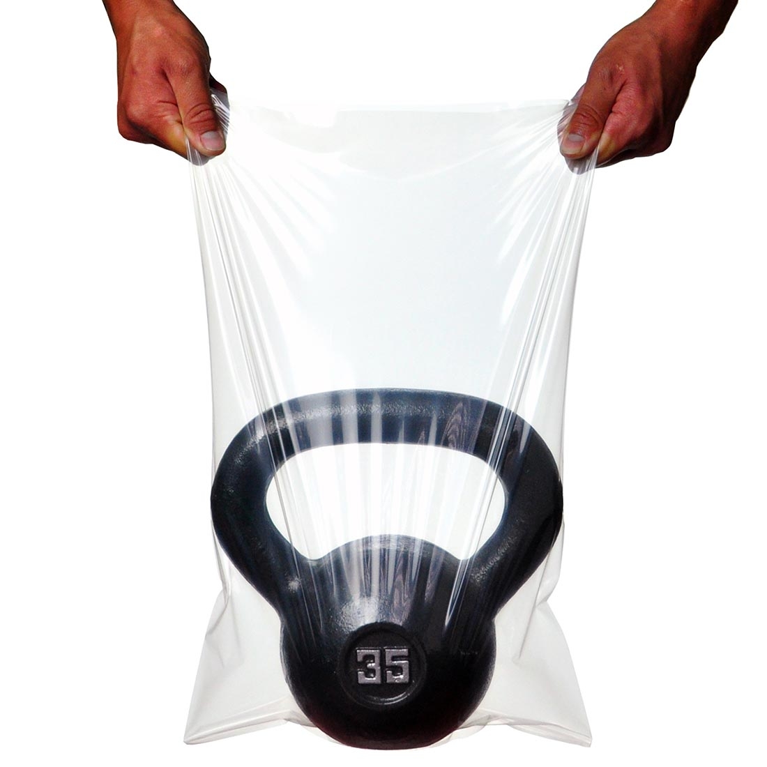 8X4X18 .75MIL Clear POLY BAG 1M/NP  MEAT/POULTRY BAG