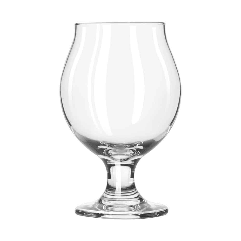 3807 BELGIAN BEER GLASS 13OZ FOOTED - 12/CS