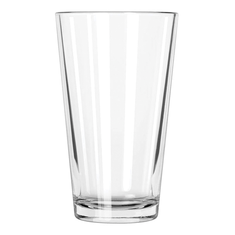 1639HT 16oz BEER/MIXING GLASS HEAT TREATED 24/CS