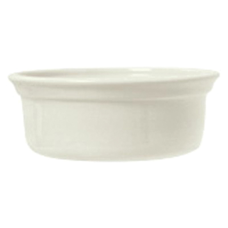 China Casserole Dish 13oz Ovenware - Safe up to 350 Degrees - Flint Body Color - 24/cs