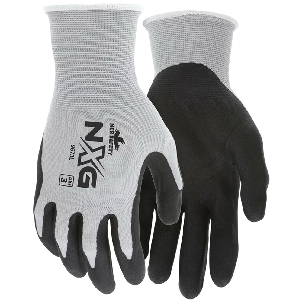 Foam Nitrile Gloves LG 12-pairs