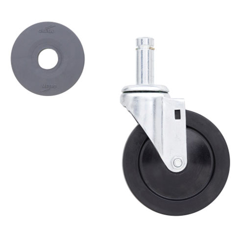 5M CASTER  5" W/DONUT BUMPER