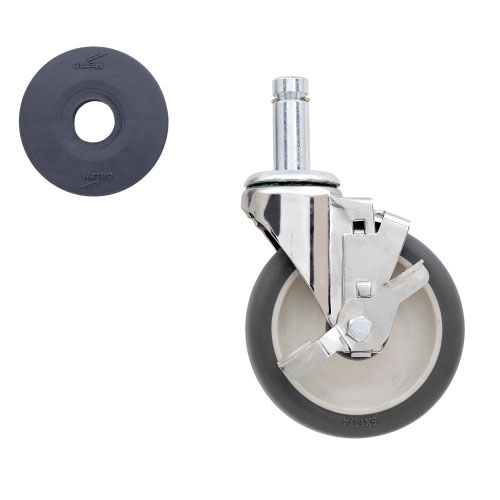 5MPB 5"  CASTER WITH BRAKE SPEC ORD