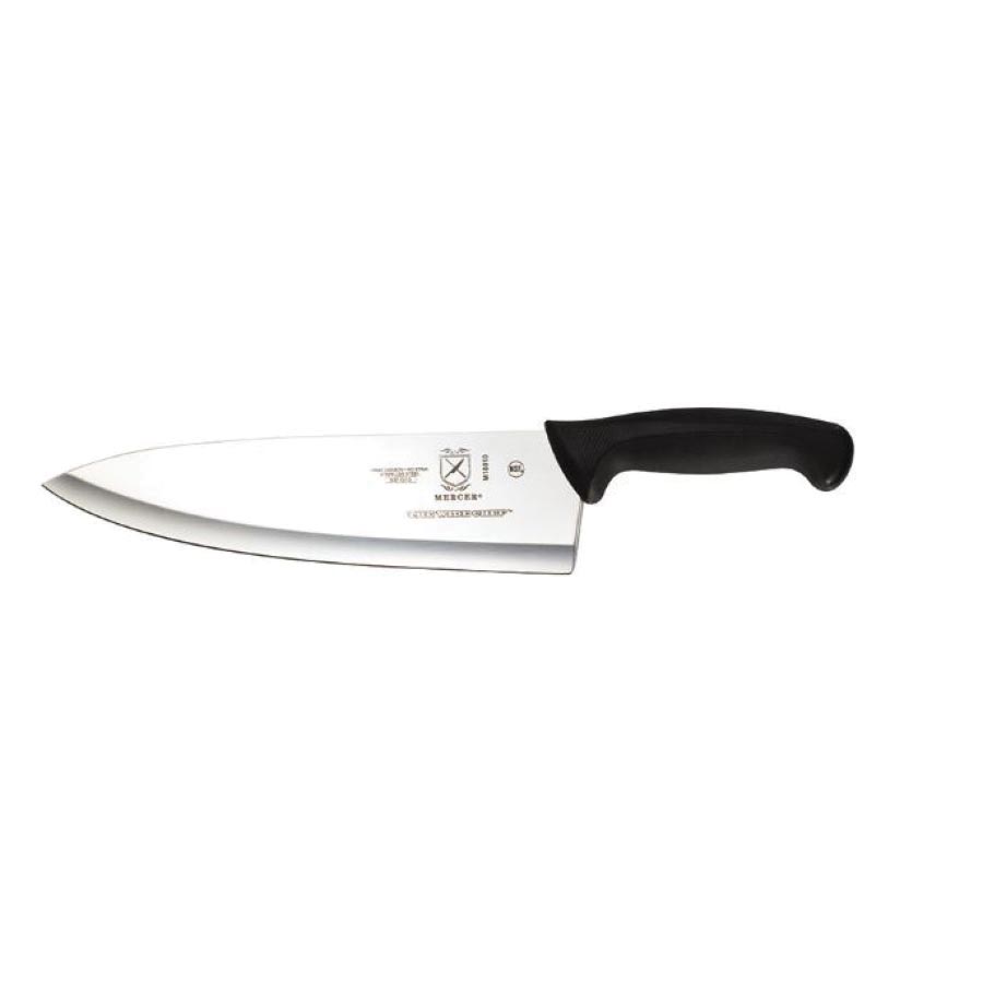 M18010 CHEF KNIFE 10" WIDE BLACK NON SLIP - EA S/O