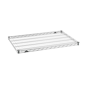 2436NC CHROME SHELF 24X36RD