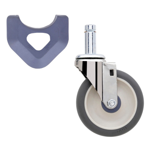 5MPX  STEM CASTER 5" DIA ER