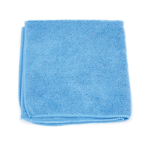 16X16 BLUE MICROFIBER CLOTH 2502-B-DZ