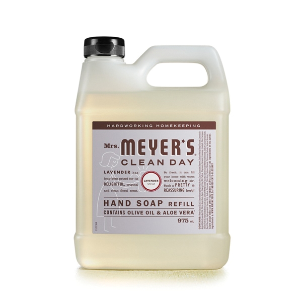 MEYERS LIQUID HAND SOAP 6/33OZ CLEAN DAY   #651327