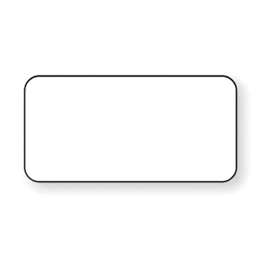 DCG 2x1 Blank Removable Label 1m/rl 4rls/pk