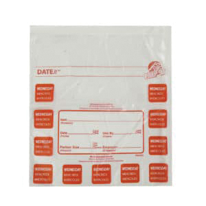 PB6703 WED 6.5X7 BAG 2M/CS STOCK RED