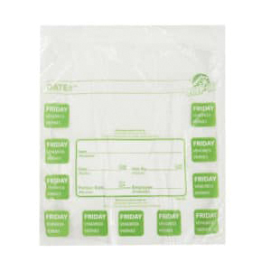 PB6705 FRIDAY 6.5X7 BAG  2M/CS STOCK GREEN