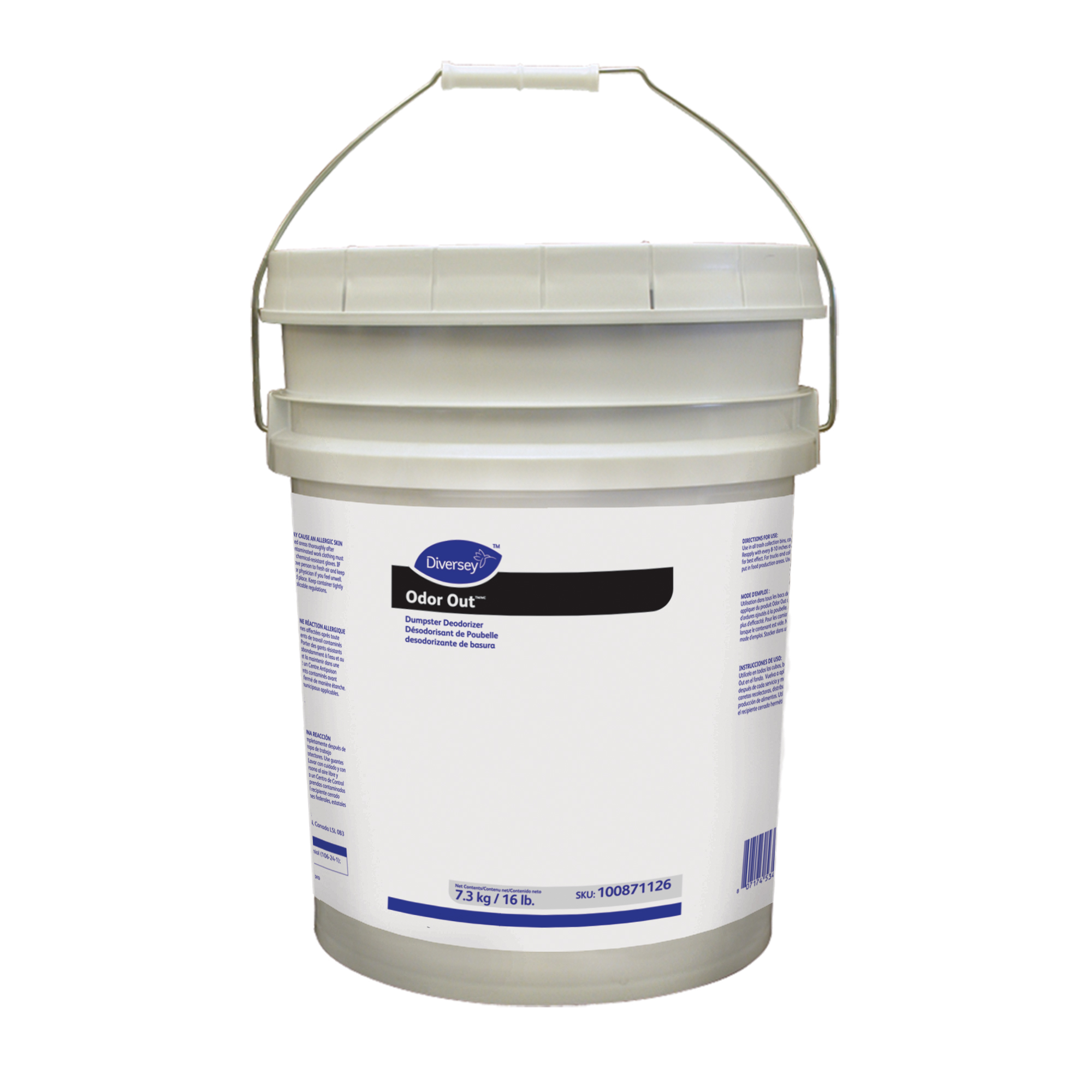 100871126 ODOR OUT 16# DUMPSTER DEODORIZER