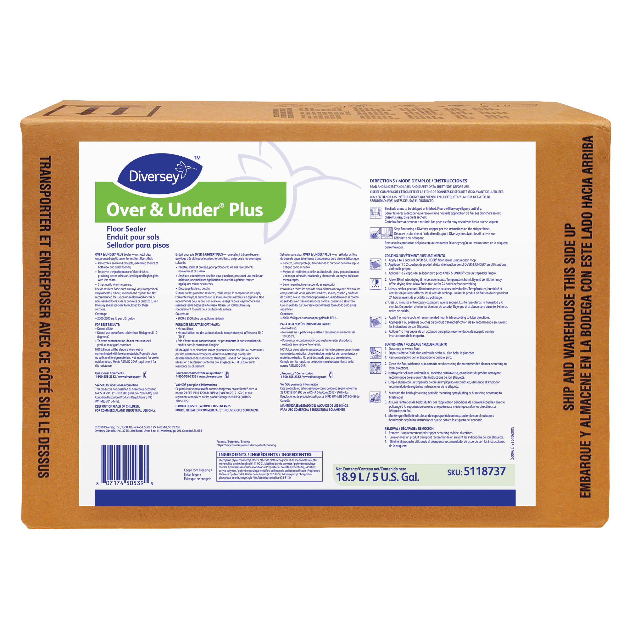 5118737 OVER/UNDER PLUS 5GL47# SEALER