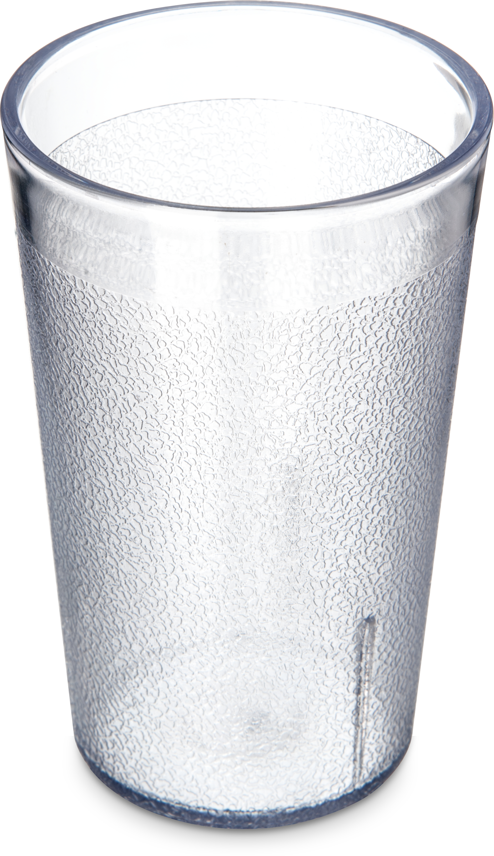 550607 PLASTIC TUMBLER CLEAR 9.5oz STACKABLE - 72/CS