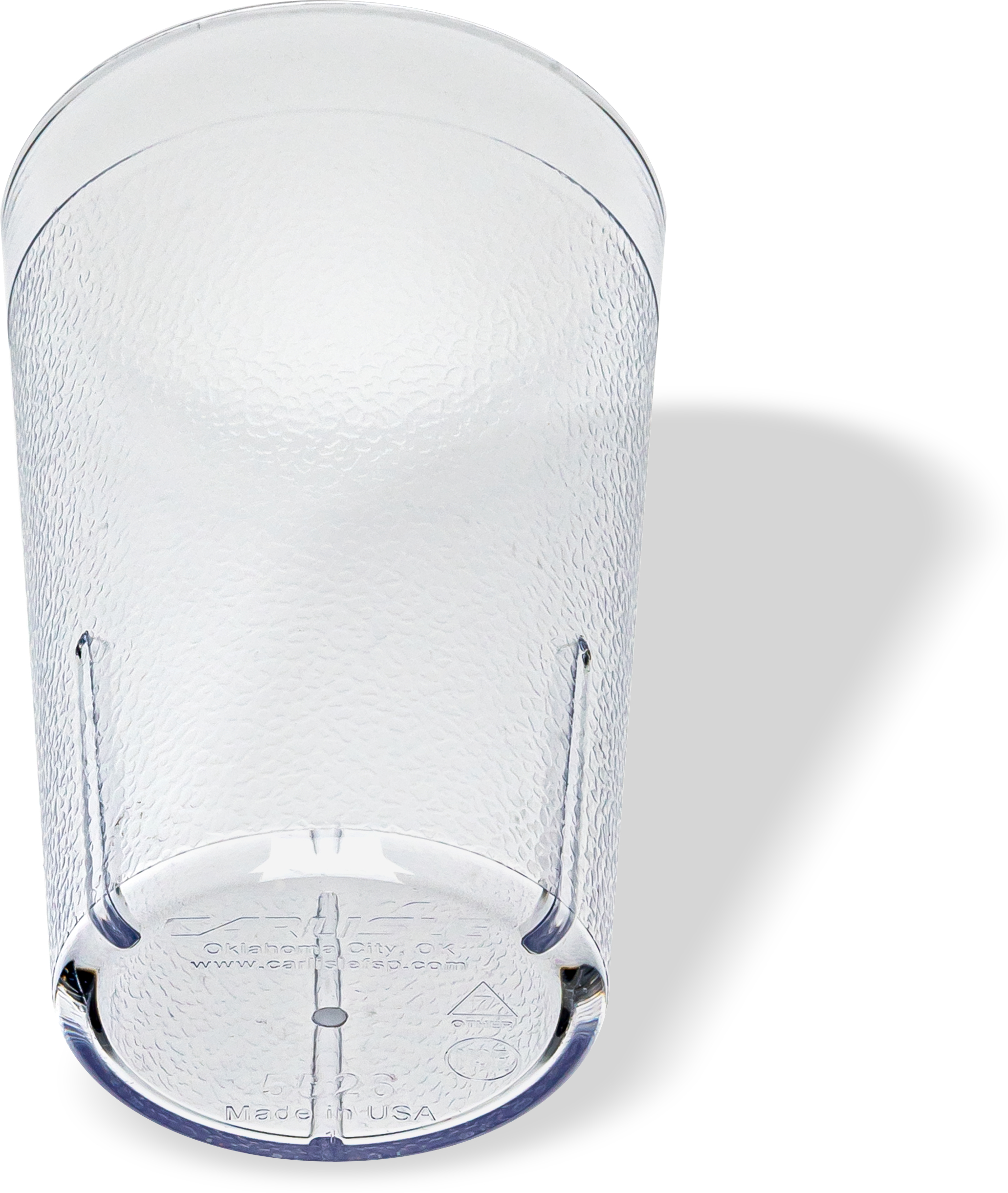 552607 TUMBLER PLASTIC CLEAR8oz STACKABLE 72/CS