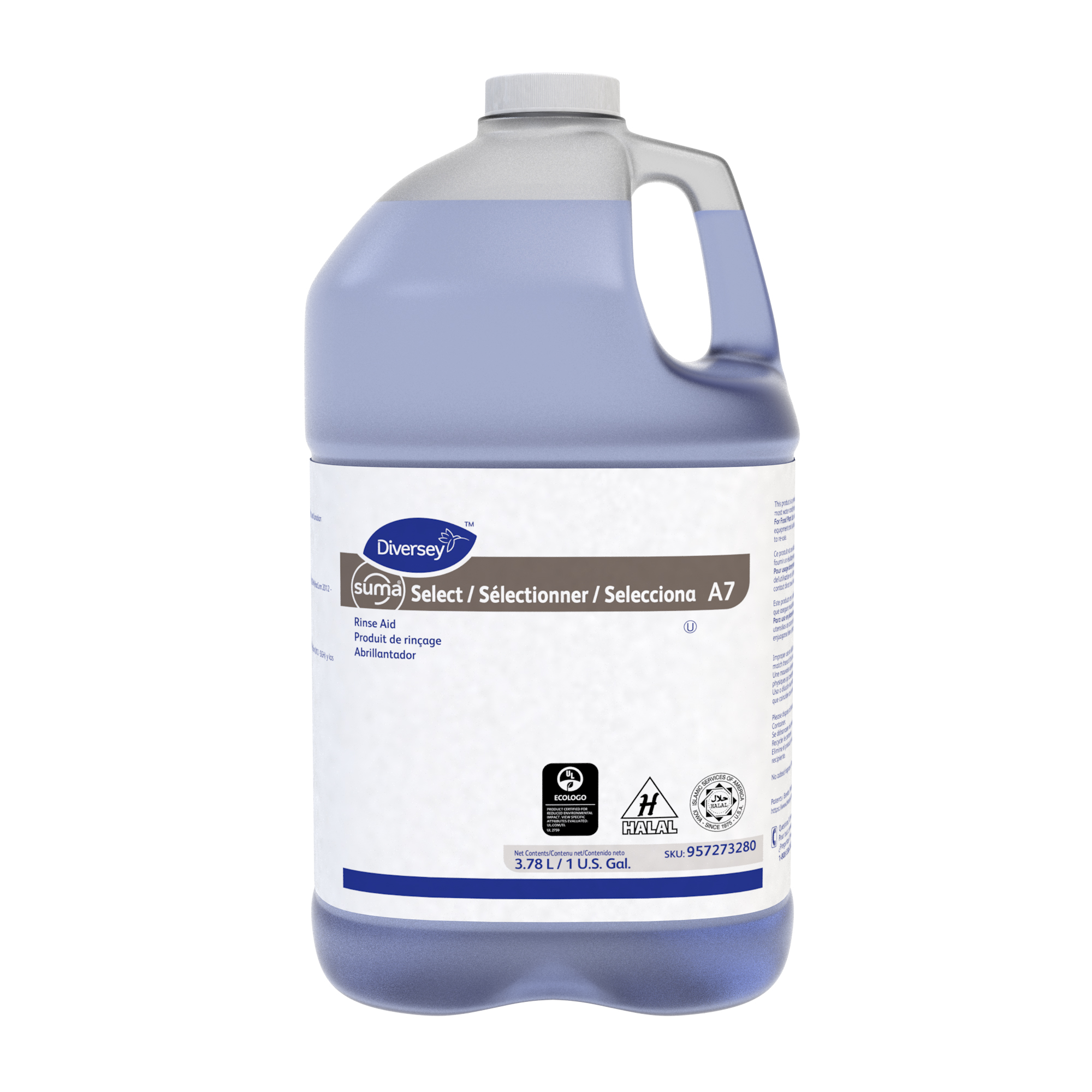 957273280 SUMA SELECT 4/1GALRINSE AID WAREWASH