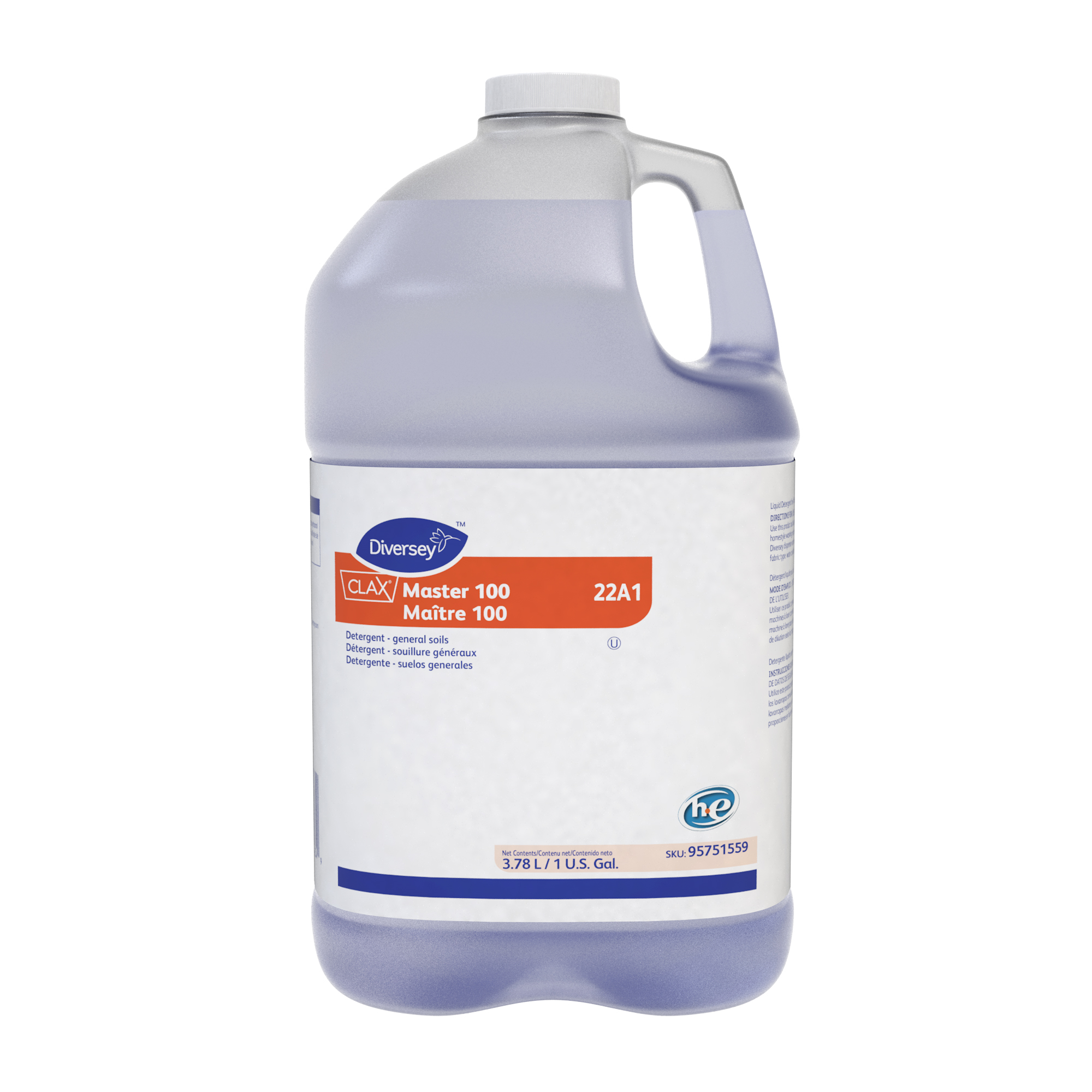 95751559 CLAX MASTER 100 4/1GL LAUNDRY DETERGENT