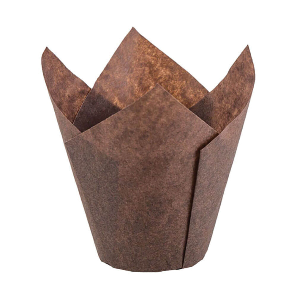 175X50 BROWN PAPER TULIP CUP 2M/CS N1J60183