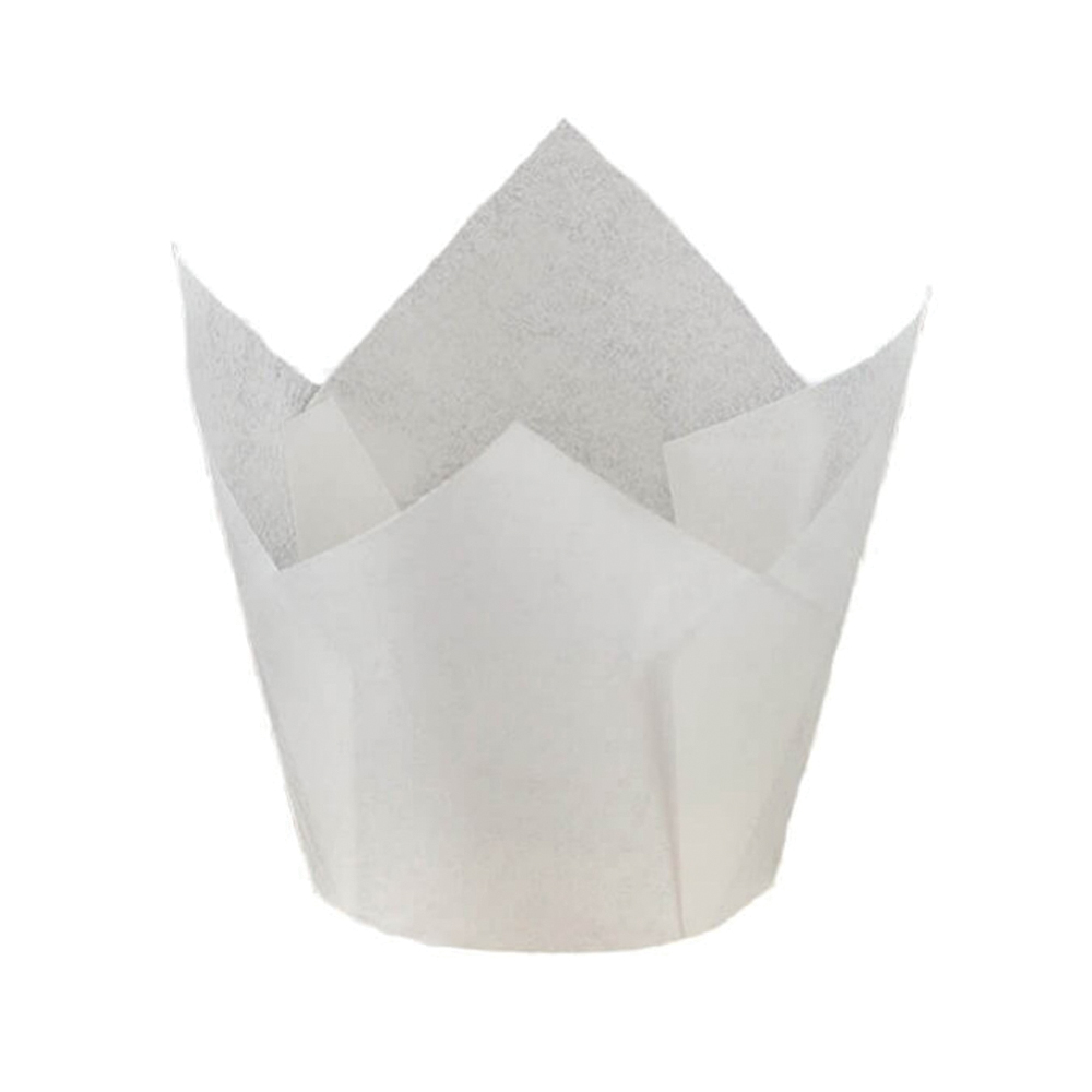 132X50 WHITE PAPER TULIP CUP 2M/CS SMALL   S/O