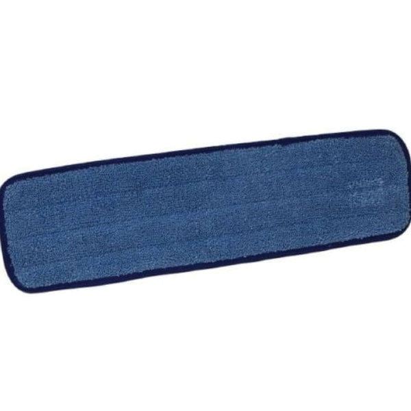 18" Blue Microfiber Wet Mop 100cs