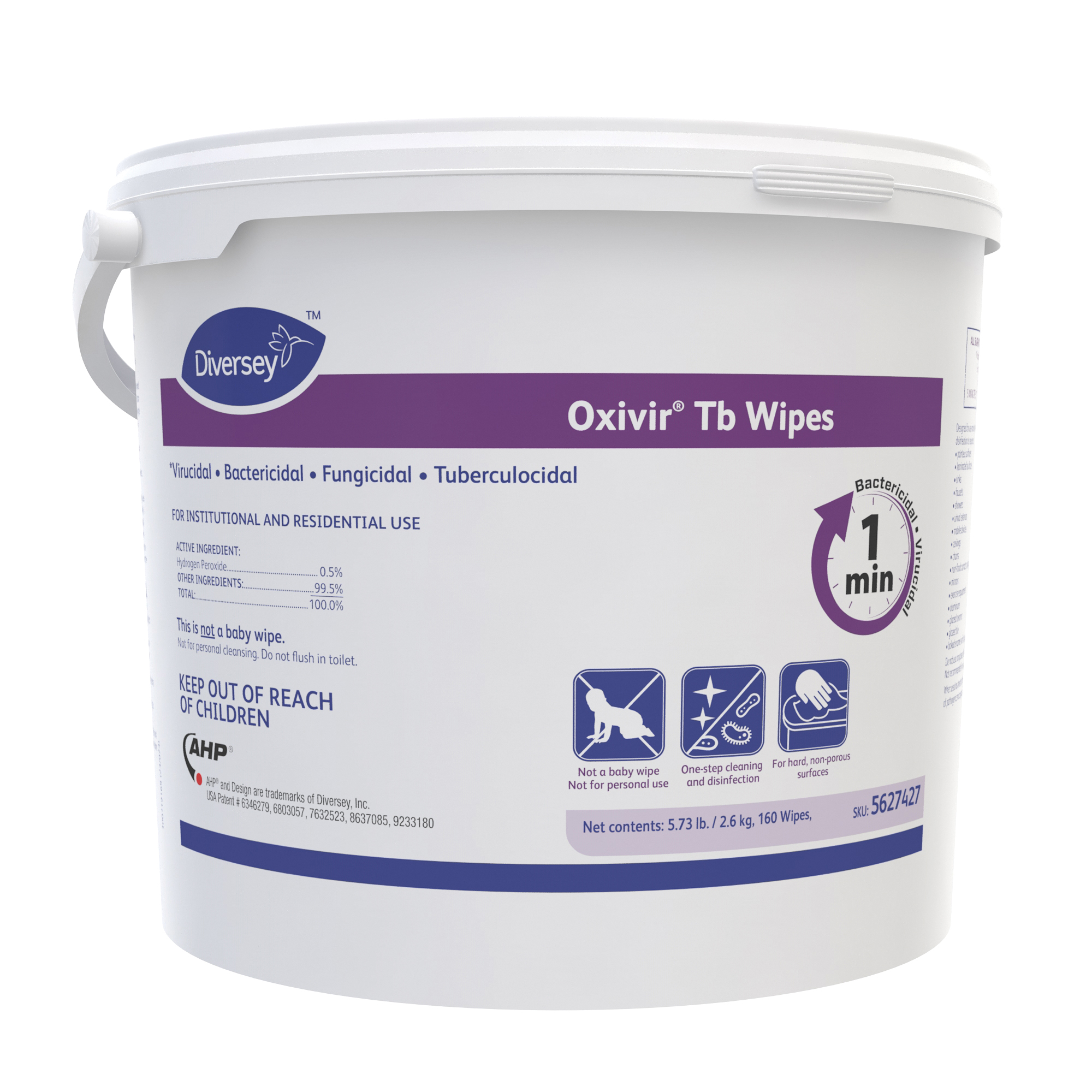 5627427 OXIVIR TB WIPES 4/CS160CT STARTER KIT