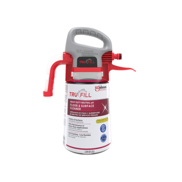 684501 NEUTRAL FLOOR CLEANER 2/CS TRUFILL STARTER KIT