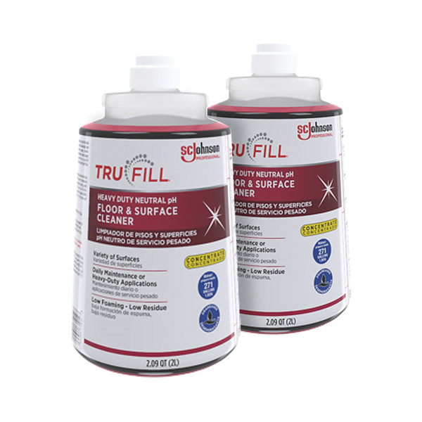 684502 NEUTRAL FLOOR CLEANER 2/CS TRUFILL HEAVY DUTY