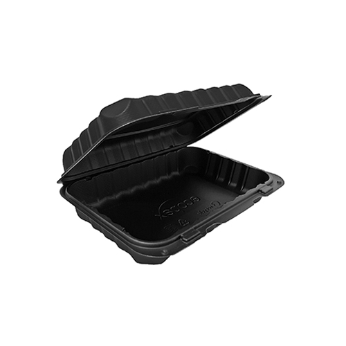MFPP 9x6 Black Hinge Container 150/Case