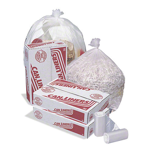 33X40 22MIC Clear Canliner 8/25 STAR SEAL ROLL 200/CS