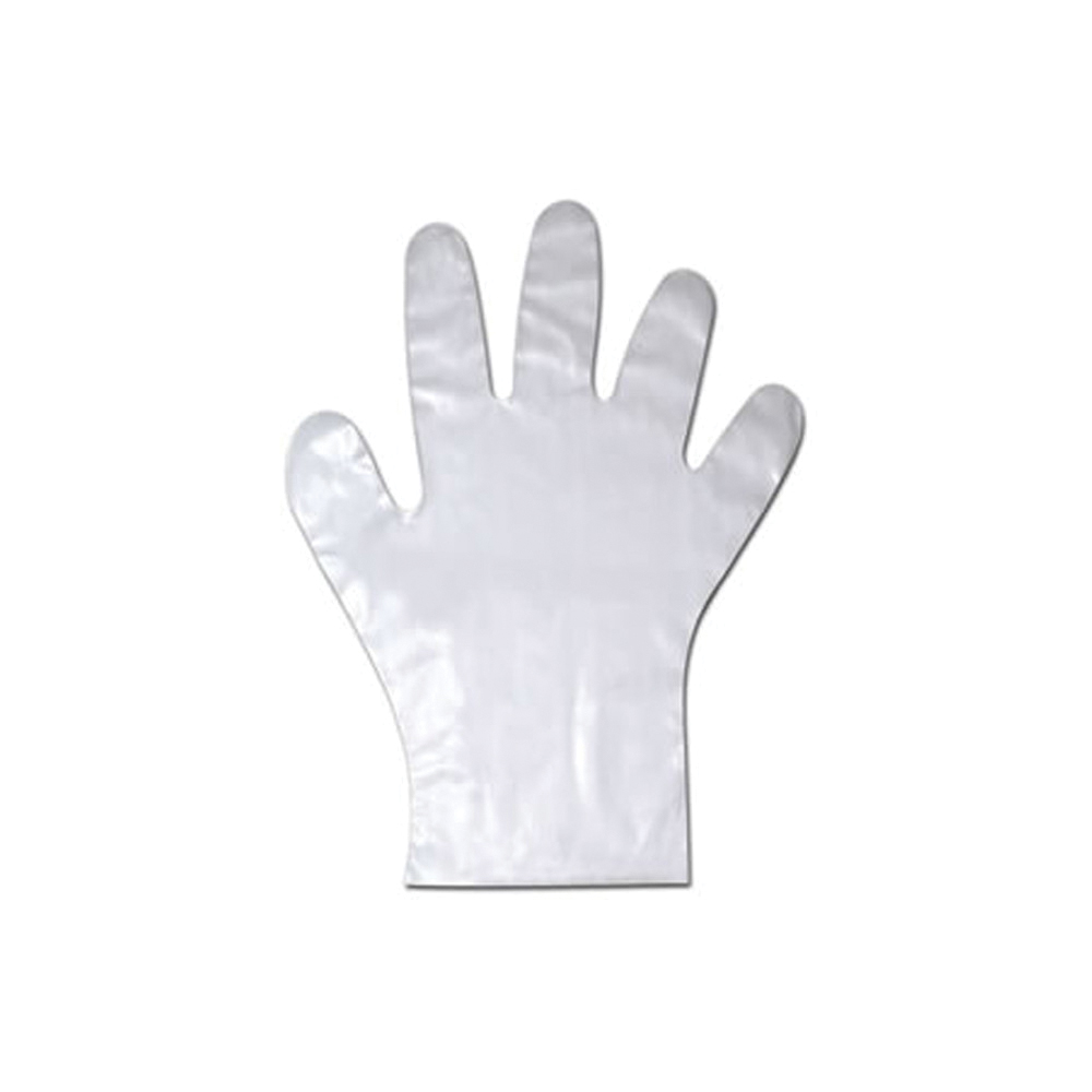 MED 2M CAST POLY GLOVE /C10/200/CS 01846