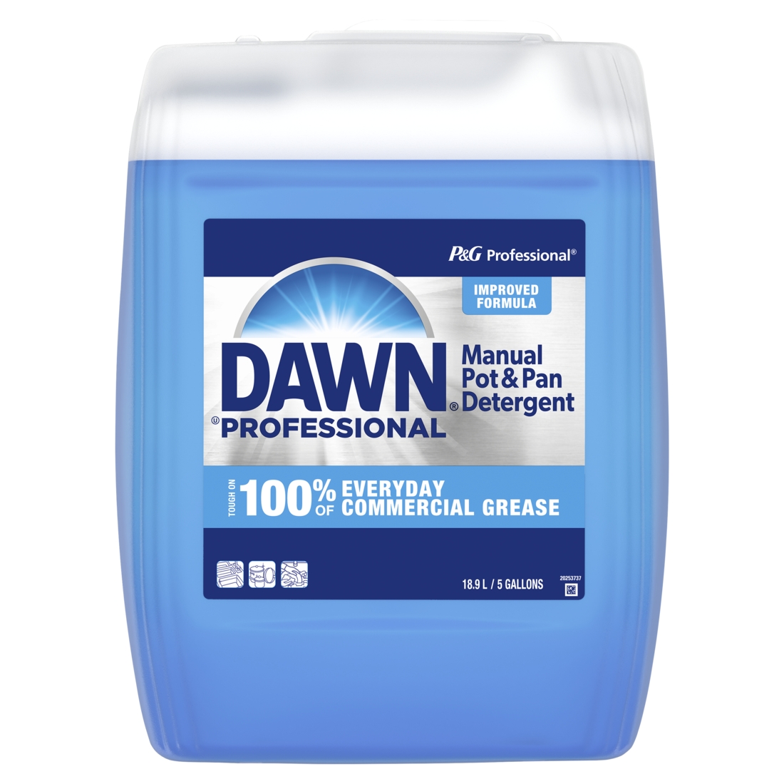 PGC70681 DAWN POT & PAN 5GALDISHWASH LIQ MANUAL