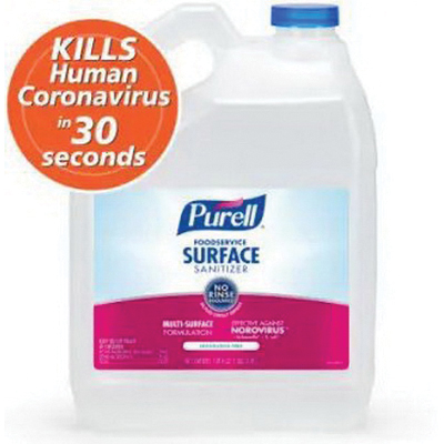 4341-04 PURELL SURFACE SANITZR4/1GAL FOODSRVCE SANITIZER