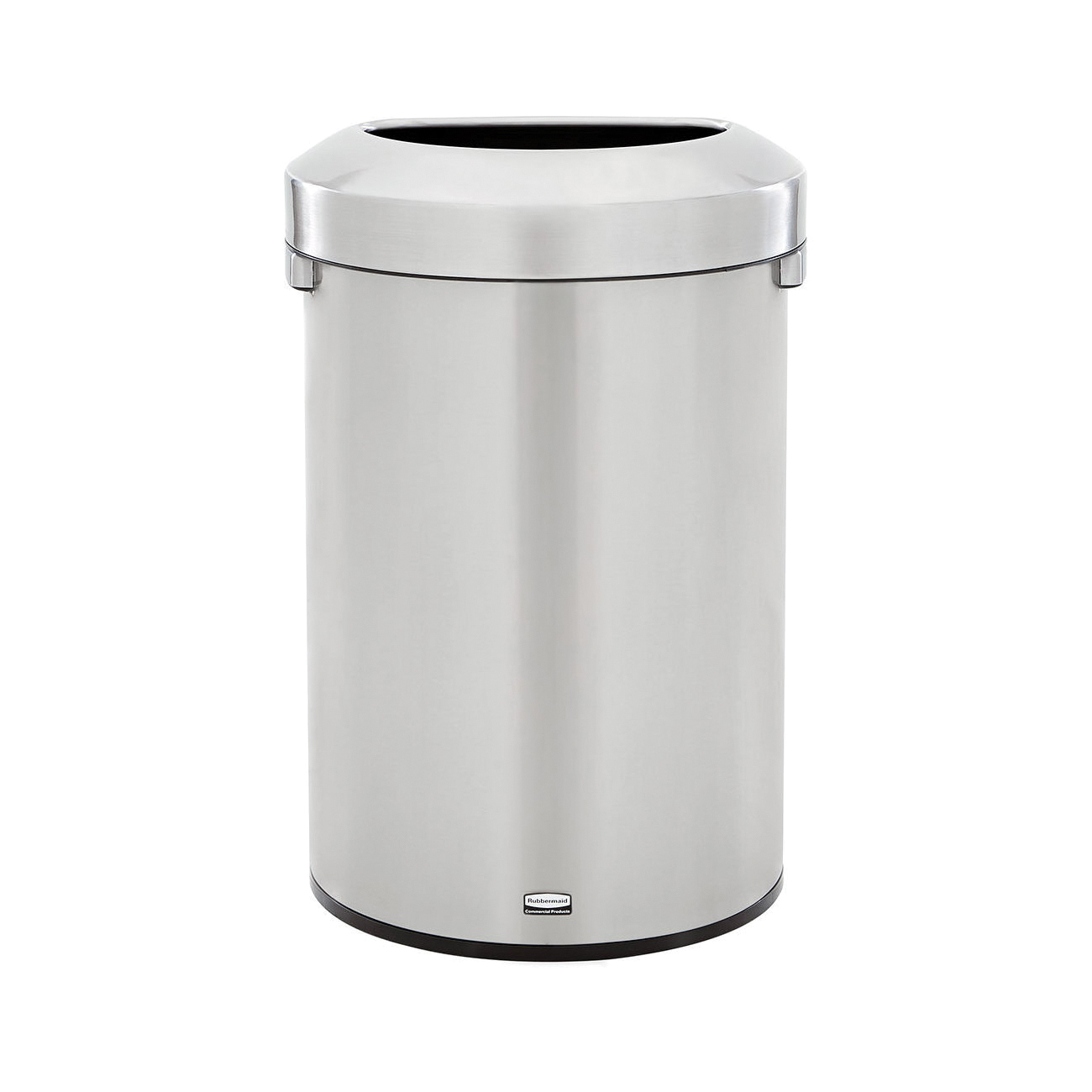 21gal Half Round Container S/S