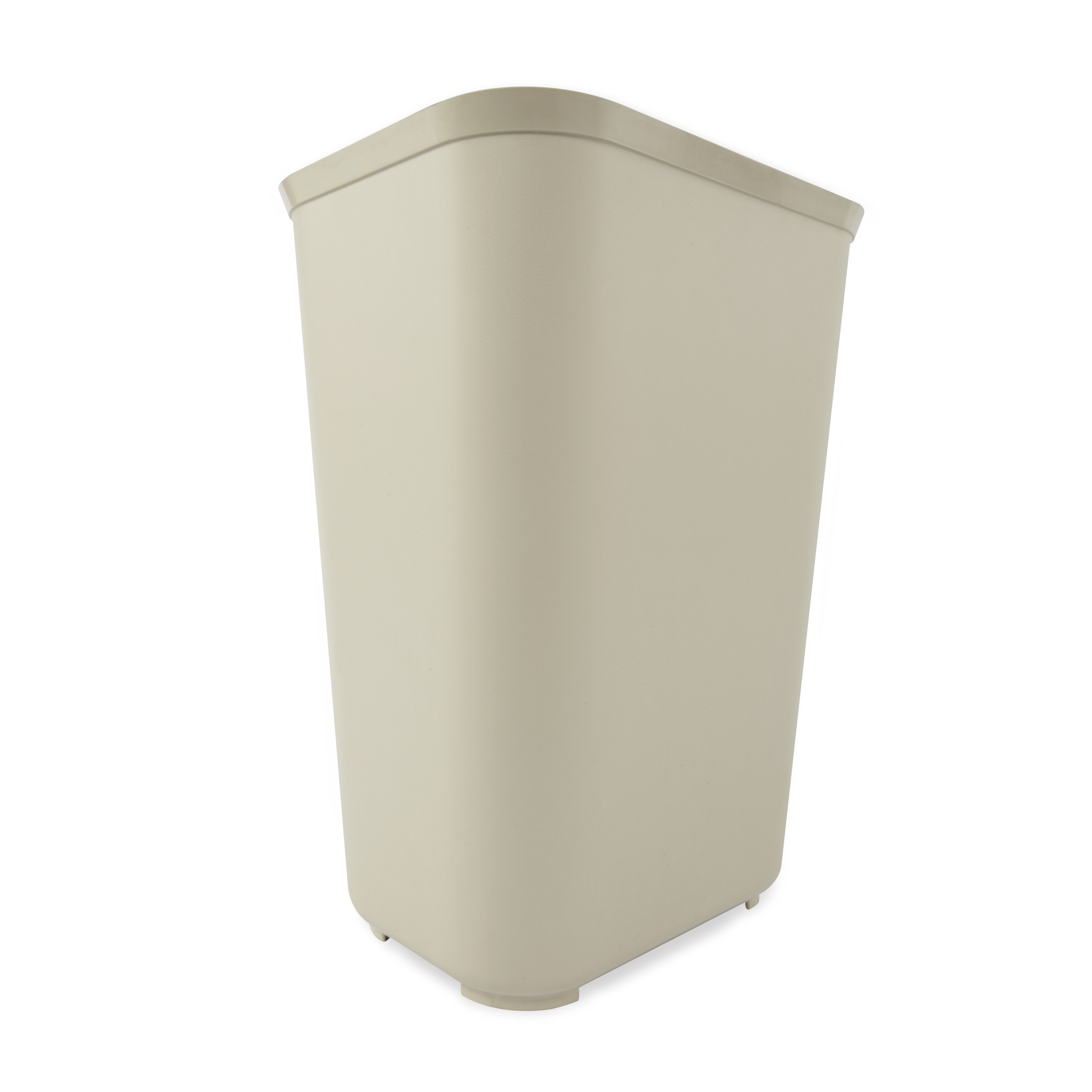 FG254400BEIG  40qt Wastebasket Beige Fire Resistant