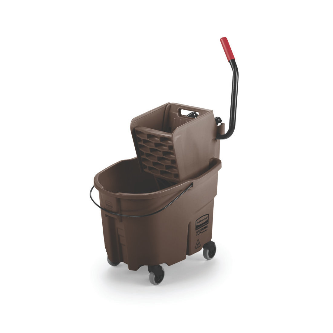 7580-88 BRWN 35QT BUCKET WRNGRSIDE-PRESS COMBO
