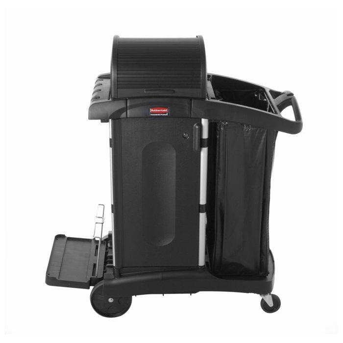 9T75 SECURITY JANITOR CARTBLACK