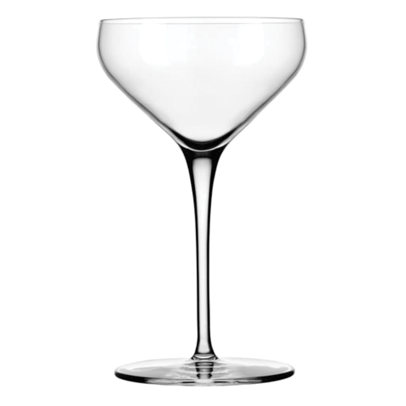 Cocktail Glass 8oz seam free flat foot ClearFire glass Prism - 12/cs