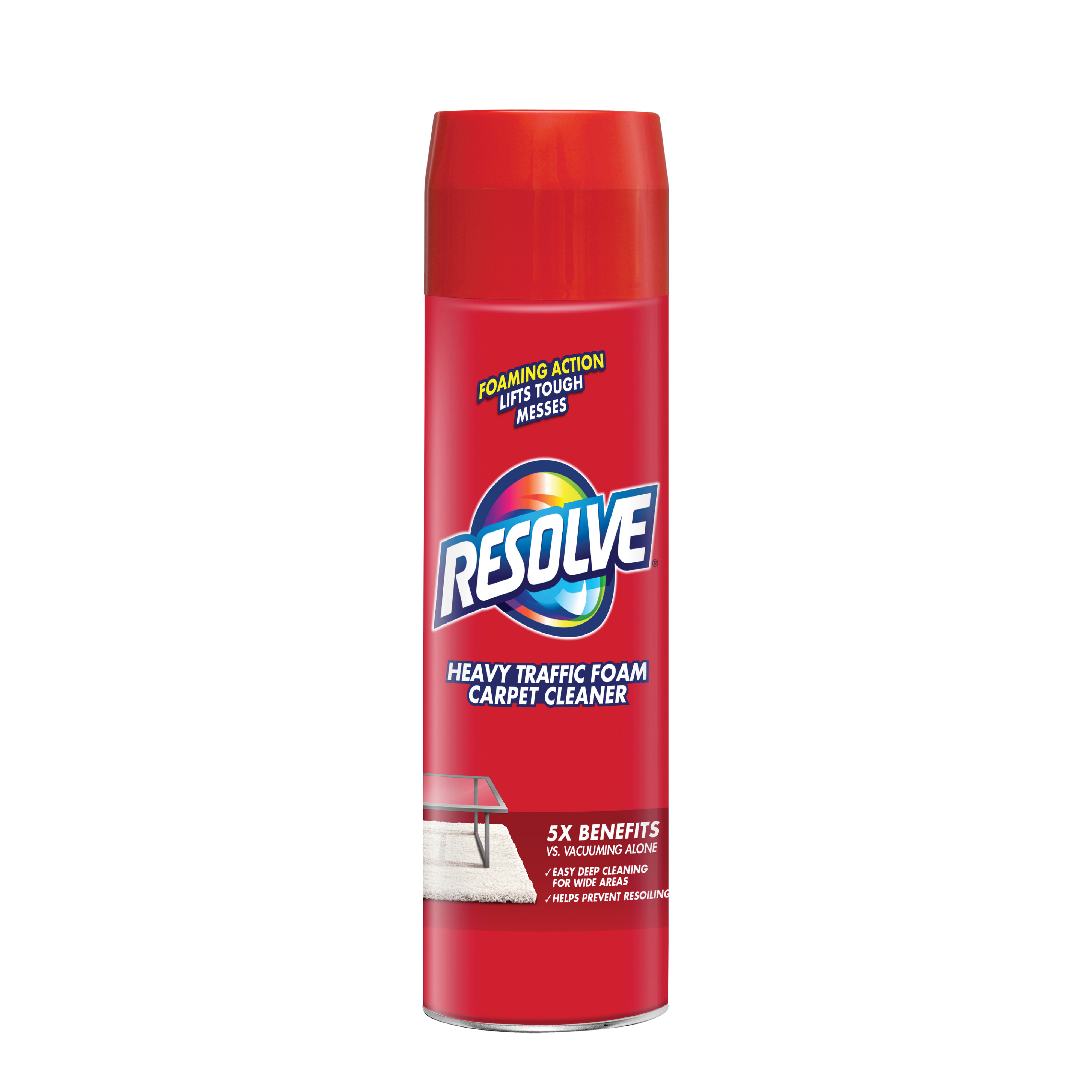 RESOLVE FOAM CARPET CLEANER RAC00706CT 12/22OZ AEROSOL