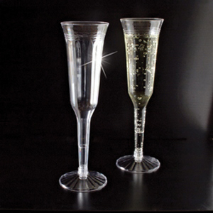 EMI-REFC5 5OZ CHAMPAGNE FLUTE2PC PLASTIC  120/CS