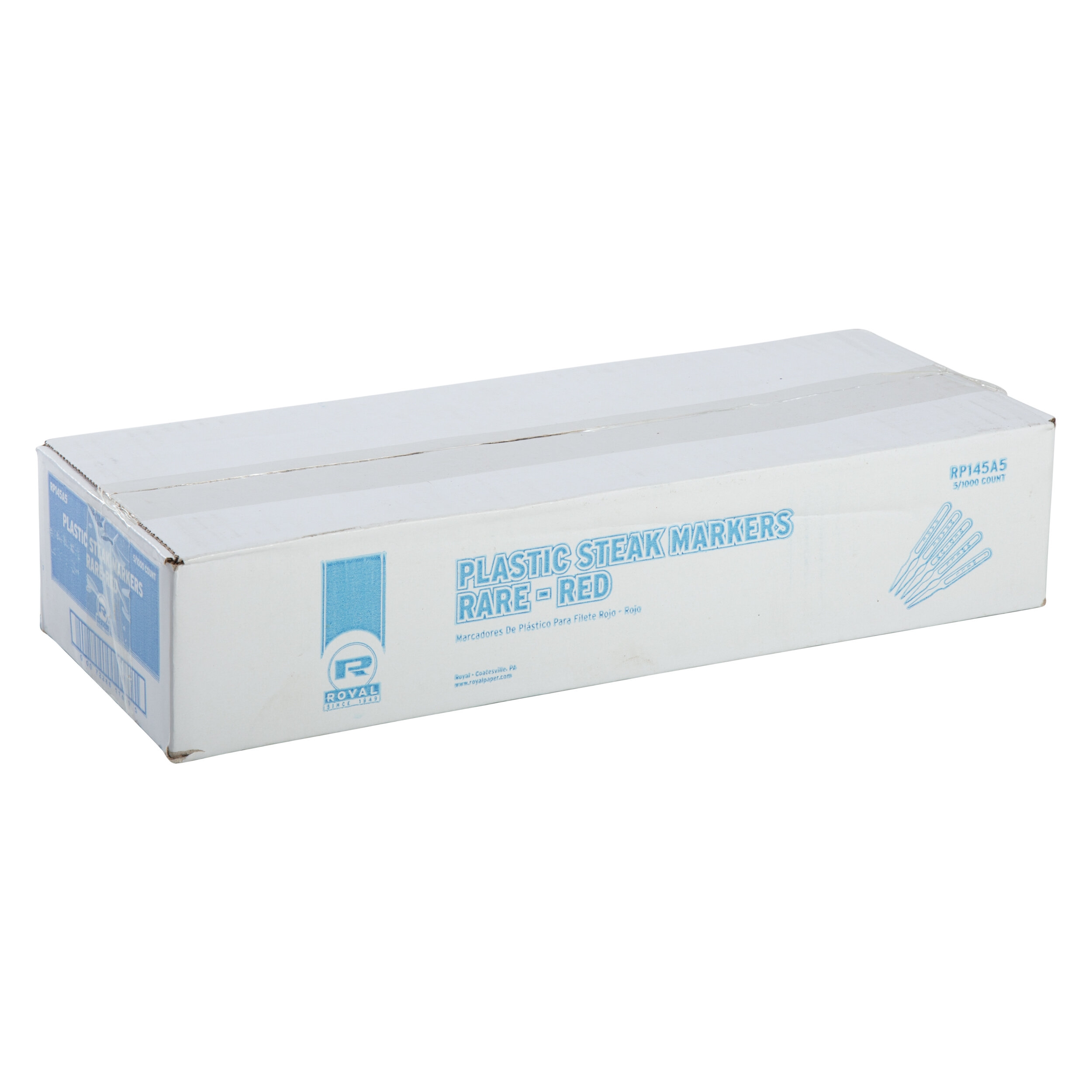 RP145A5 STEAK MARKER RARE RED 5/1M/CS