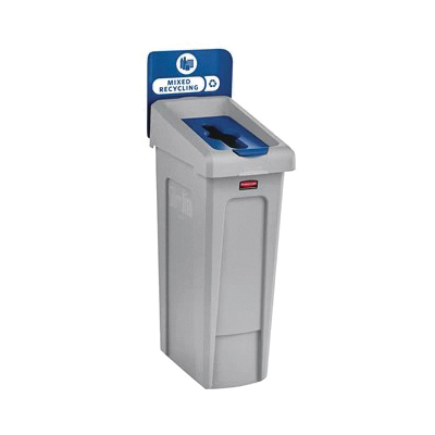Recycling Station 1-Stream Blue 23gal