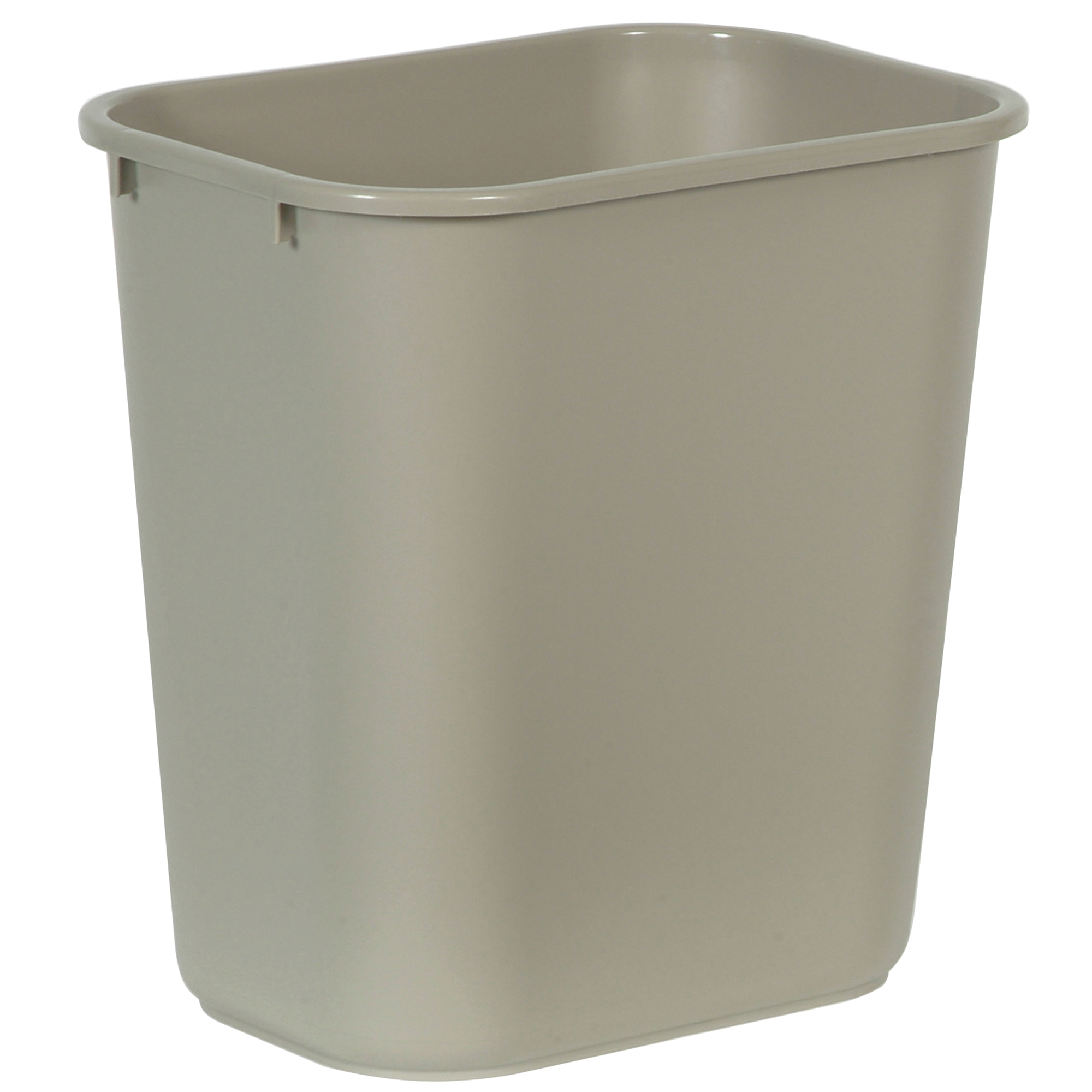 2956 BEIGE 28QT WASTEBASKET12/CS MEDIUM