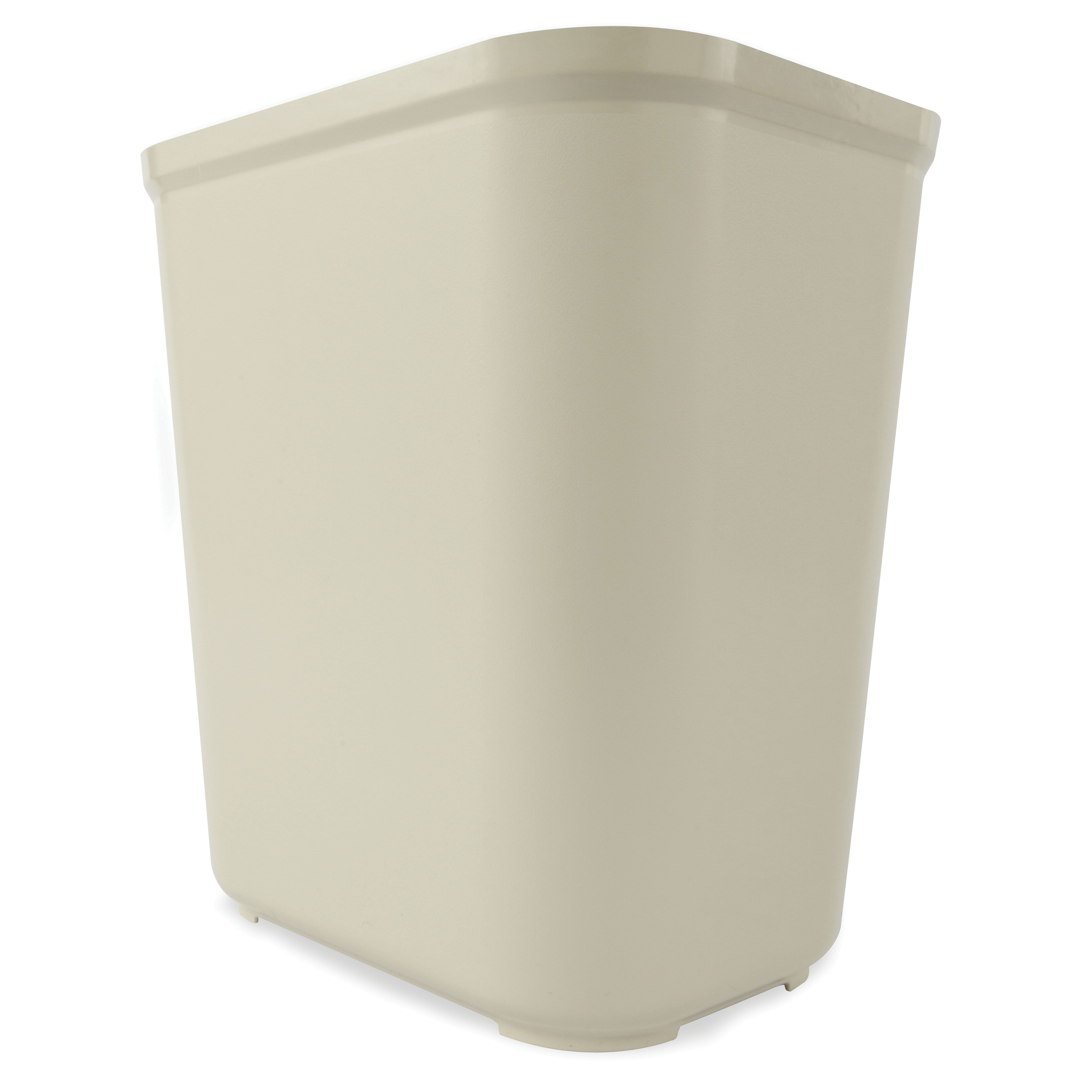 2543 BEIGE 28QT WASTEBASKET6/CS FIRE RESISTANT