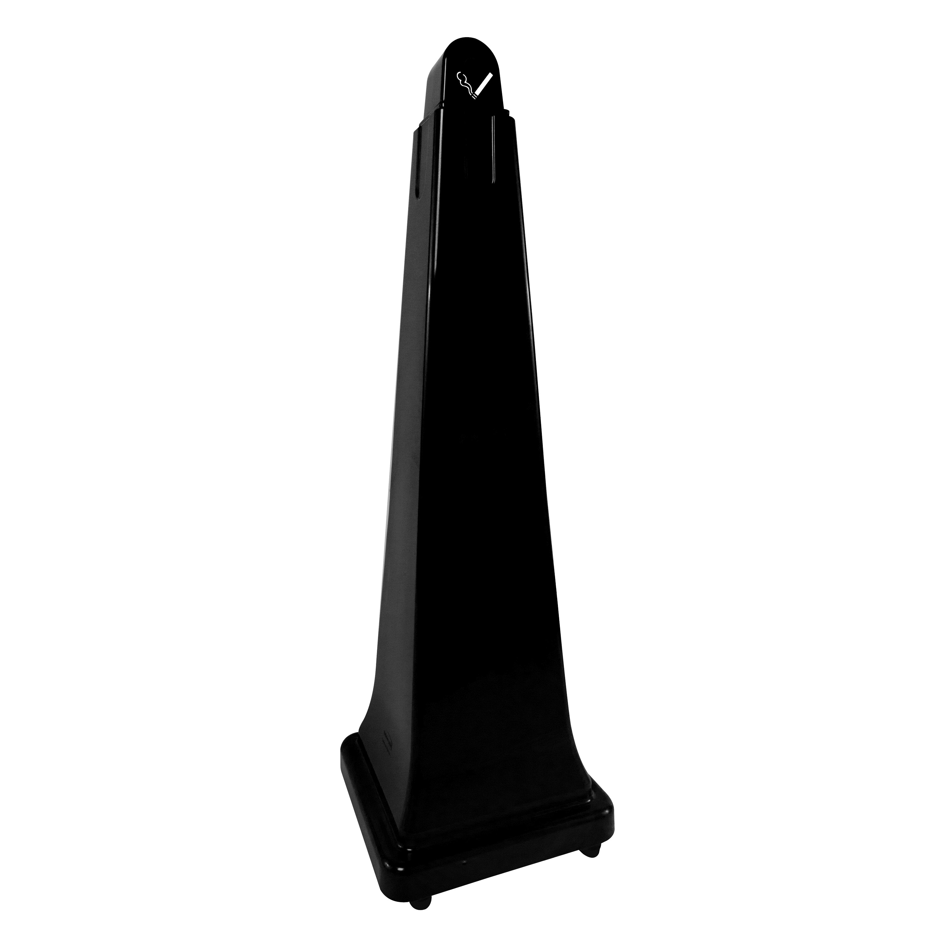 2570-88 Black SMOKING RECEPTACLEGROUNDSKEEPER