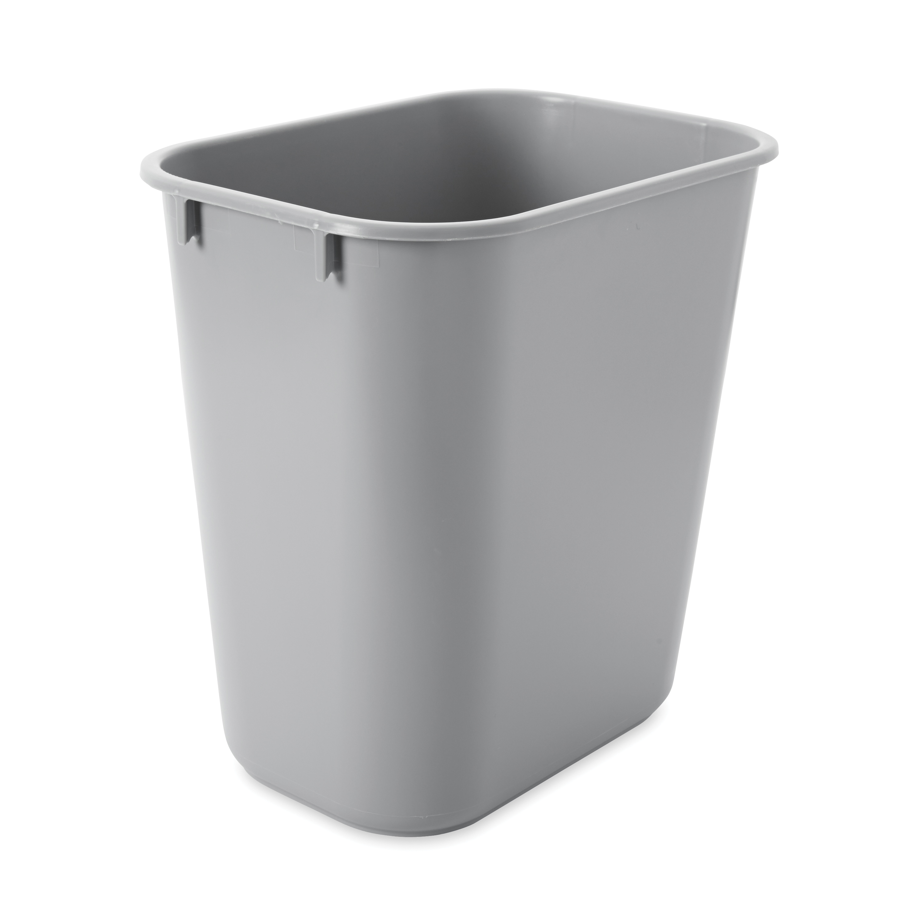 2955 GRAY 13-5/8QT WASTEBASKET 12/CS   S/O