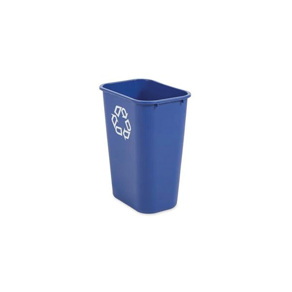 2957-73 BLUE 41QT WASTEBASKET LARGE RECYCLING