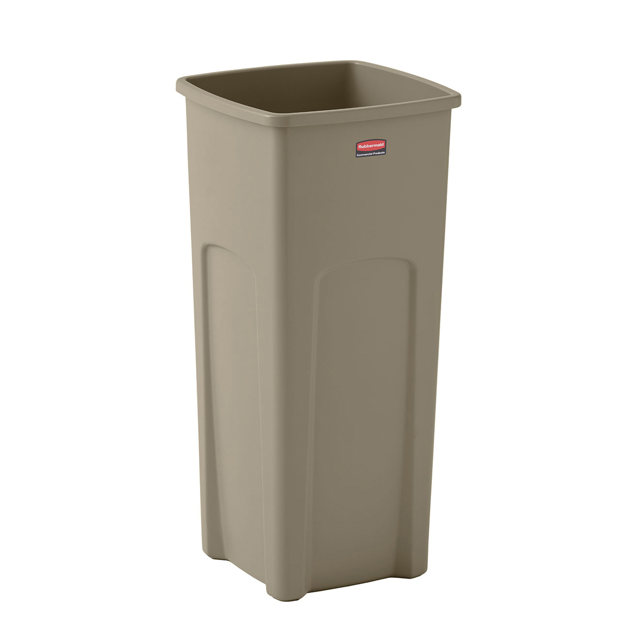 3569-88  Beige Universal Square Container 23gal